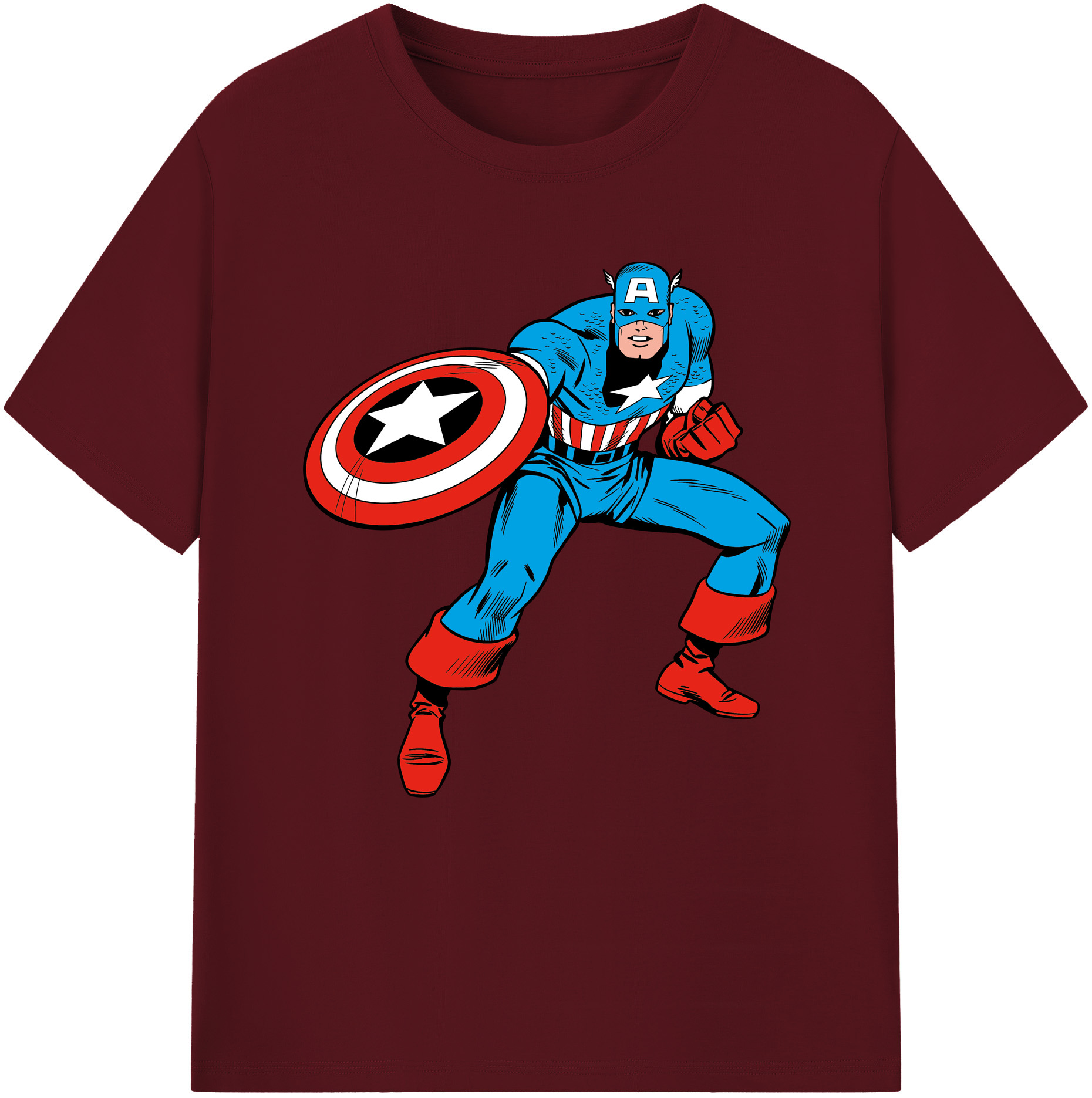 （画像用） アベンジャーズ The Avengers 綿100％半袖Tシャツ（フロントプリント）